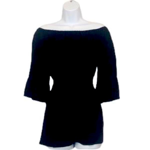 Topshop Romper 4 Off Shoulder - Picture 2 of 6